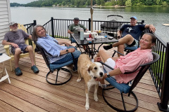 What happens on the back porch....